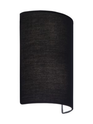 APLIQUE 2L DAFNE NEGRO 2 X 60W E-27