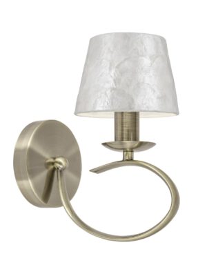 APLIQUE AURORA CUERO - NACAR 1 X 40W E-14