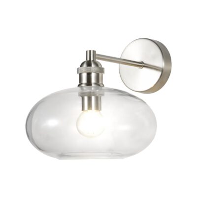 APLIQUE MOSSI NIQUEL SATINADO 1 X 40W E-14