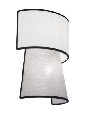 APLIQUE SELMA BLANCO-VISON 2 X 60W E-27