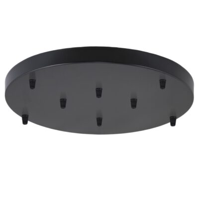 BASE REDONDA 8L NEGRO 50CM CON PRISIONEROS