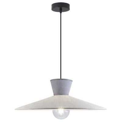 COLGANTE 1L. MERIDA BEIG/GRIS 1 X 60W E-27