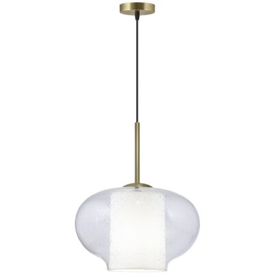 COLGANTE 1L RANIA TRANSPARENTE 1 X 60W E-27