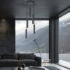 COLGANTE 8L. ANTIA NEGRO 8 X 40W GU-10
