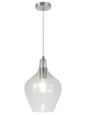 COLGANTE AINA NIQUEL SATINADO 1 X 60W E-27