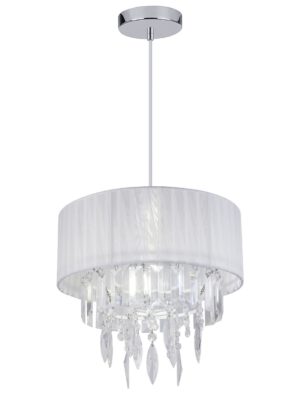COLGANTE CAPEL CROMO 1 X 60W E-27
