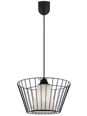 COLGANTE FEDELE PANTALLA TELA 1 X 60W E-27