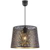 COLGANTE GRASSE NEGRO-ORO 1 X 60W E-27