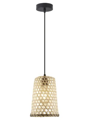 COLGANTE LAGOA NATURAL 16CM 1 X 60W E-27