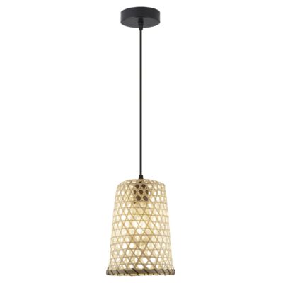 COLGANTE LAGOA NATURAL 16CM 1 X 60W E-27