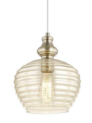 COLGANTE LUMPUR CUERO 1 X 60W E-27