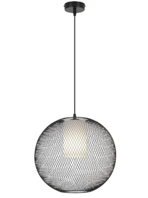 COLGANTE MALFA BLANCO/NEGRO 1 X 60W E-27