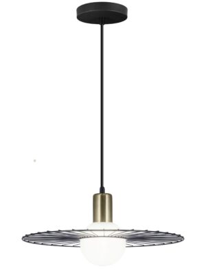 COLGANTE NIZA NEGRO 1 X 40W G-9