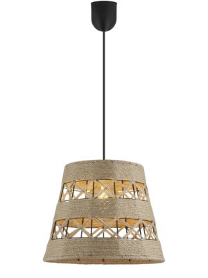 COLGANTE ROWAN METAL-CUERDA 1 X 60W E-27