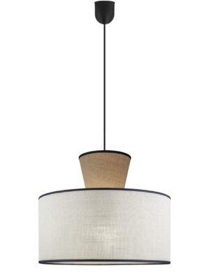 COLGANTE SELMA BEIGE-TOSTADO 1 X 60W E-27