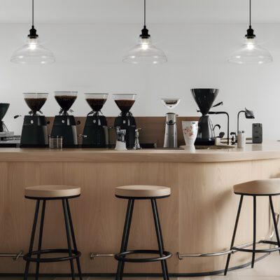 COLGANTE UMBRIA NEGRO-TRANSP. 1 X 60W E-27