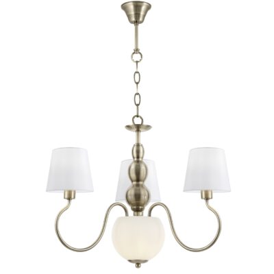 LAMPARA 3L MAXIMA CUERO 3 X 60W E-14