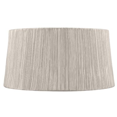 PANTALLA CONO RIZADA BEIGE E-27 40