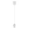 PENDANT PLASTICO BLANCO