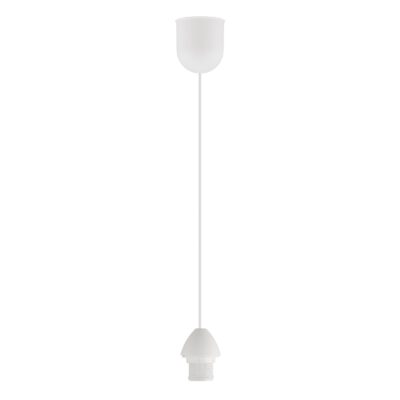 PENDANT PLASTICO BLANCO