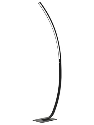 PIE SALON APOLO NEGRO MATE LED 25W 2000LM 4000K