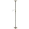 PIE SALON ATOS CUERO LED 18W 4000K + 1 X 40W E-14