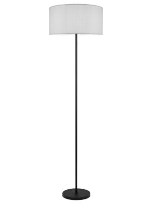 PIE SALON LARINO BLANCO/NEGRO 1 X 60W E-27