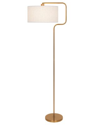 PIE SALON OLFO LATÓN-BEIG 1 X 60W E-27