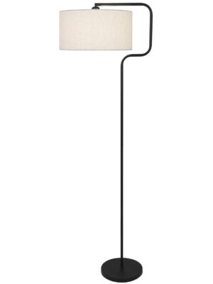 PIE SALON OLFO NEGRO  1 X 60W E-27