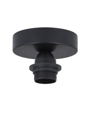 PLAFON 1L LARRUE NEGRO 1 X 60W E-27