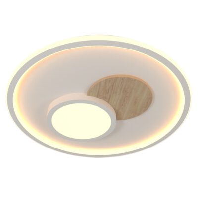 PLAFON LED TANA BLANCO-MADERA LED 90W 3000/4000/6000K