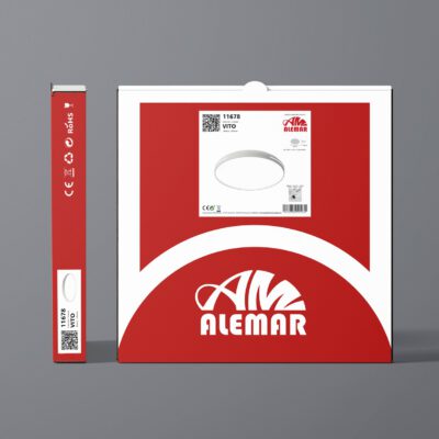 PLAFON LED VITO BLANCO 40CM LED 48W 3000/4000/6000K