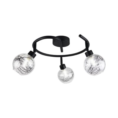 REDONDO 3L ROLO NEGRO 3 X 40W G-9