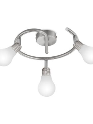 REDONDO 3L SIQUE NIQUEL SATIDO 3 X 40W G-9