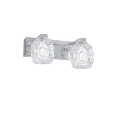 REGLETA 2L PORTIA CROMO 2 X 40W G-9 AHORA ARTAX