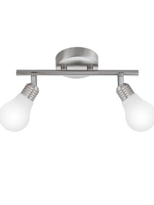 REGLETA 2L SIQUE NIQUEL SATINA 2 X 40W G-9