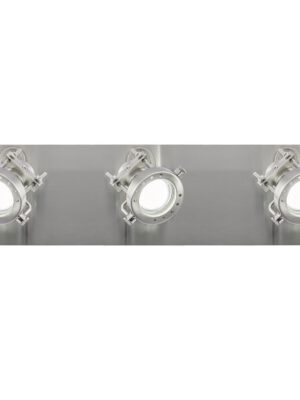 REGLETA 3L OLBIA NIQUEL SATINA 3 X 50W GU-10