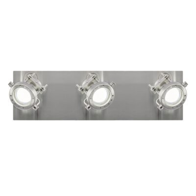 REGLETA 3L OLBIA NIQUEL SATINA 3 X 50W GU-10