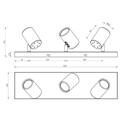 regleta-3l-paros-negro-cuero-3-x-10w-gu-10-2.jpg REGLETA 3L PAROS NEGRO-CUERO 3 X 10W GU-10
