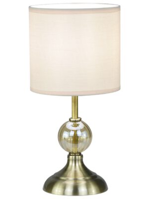 SOBREMESA ALEX CUERO 1 X 40W E-14