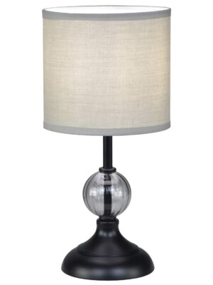 SOBREMESA ALEX NEGRO 1 X 40W E-14