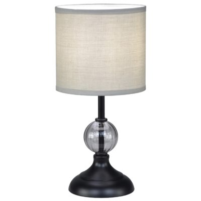 SOBREMESA ALEX NEGRO 1 X 40W E-14