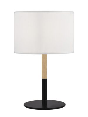 SOBREMESA ARNOLD NEGRO-MADERA 1 X 40W E-14