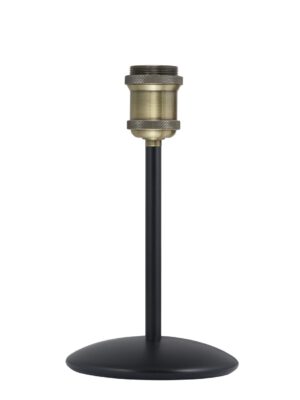 SOBREMESA BAROLO NEGRO-CUERO 1 X 60W E-27