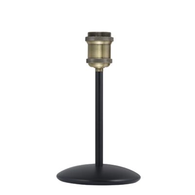 SOBREMESA BAROLO NEGRO-CUERO 1 X 60W E-27