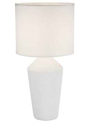 SOBREMESA BARRON BLANCO 1 X 60W E-27