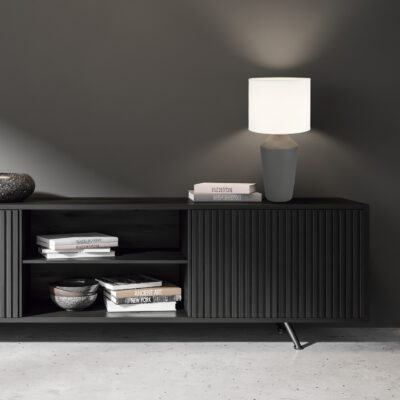 SOBREMESA BARRON MARRON 1 X 60W E-27