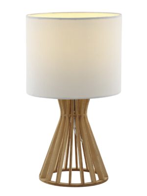 SOBREMESA BARTAN NATURAL 1 X 60W E-27