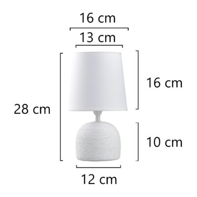 SOBREMESA BAXTER BLANCO