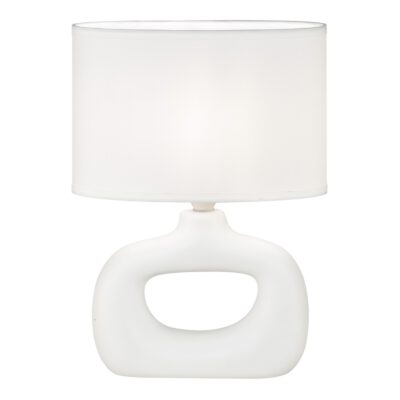 SOBREMESA DALTON BLANCO 1 X 40W E-14